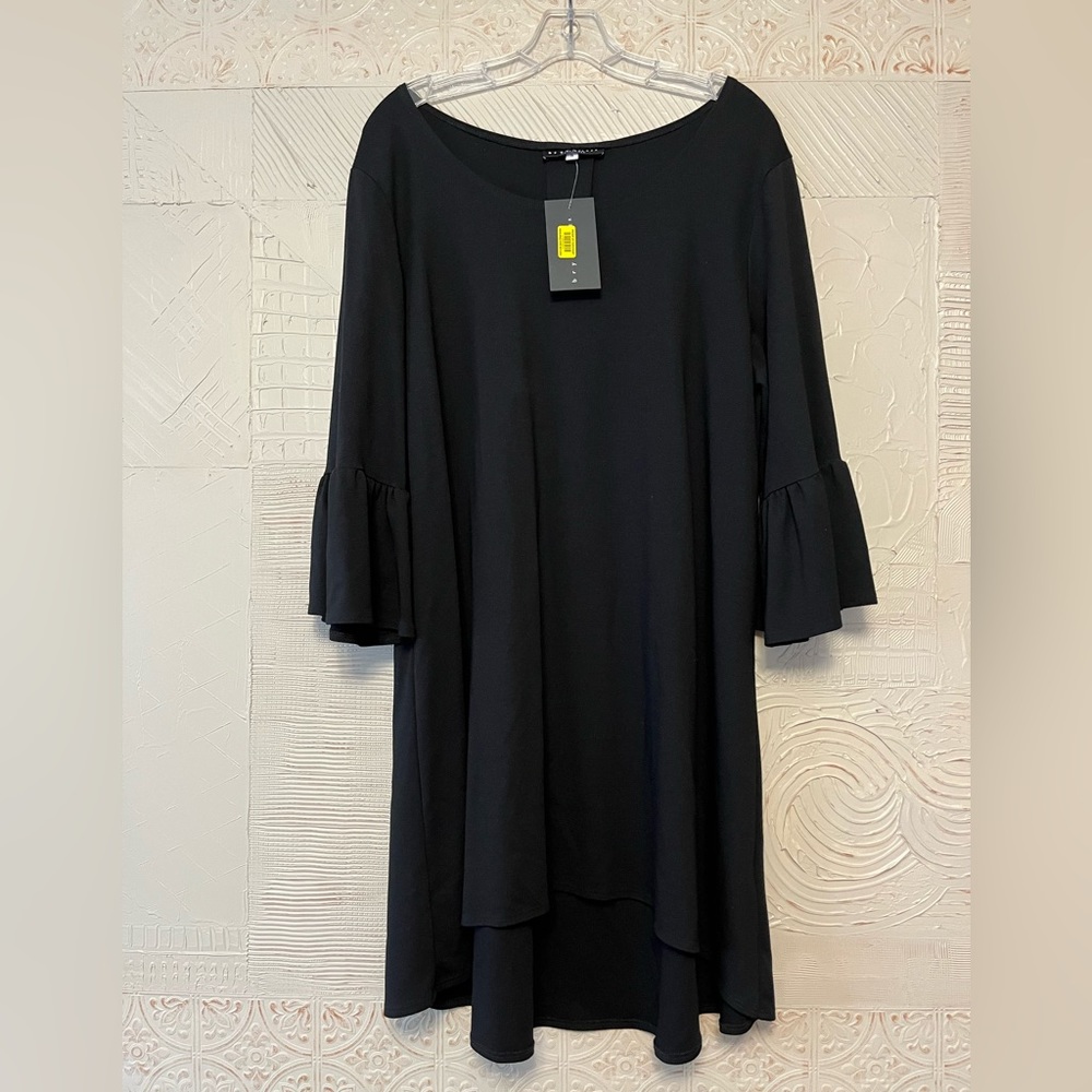 NWT Black High Low Bryn Walker Dress Size S Made in USA